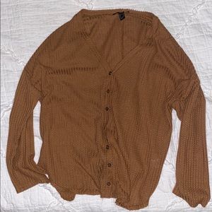 Forever 21 long sleeve knitted top